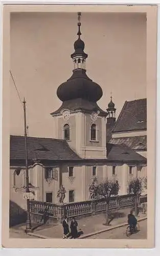 28329 Foto Ak Rumburg Rumburk Kloster 1935