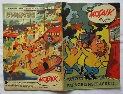 Mosaik von Hannes Hegen Digedag Nummer 40 von 1960 SEHR GUT! (107879)