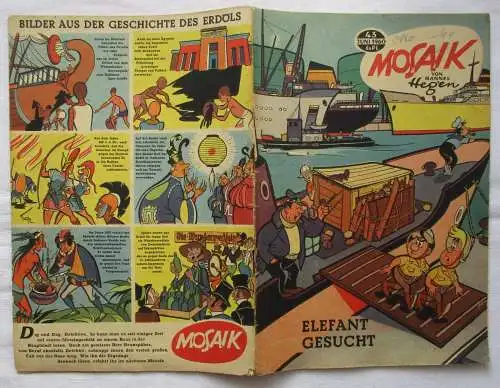 Mosaik von Hannes Hegen Digedag Nummer 42 von 1960 (105589)