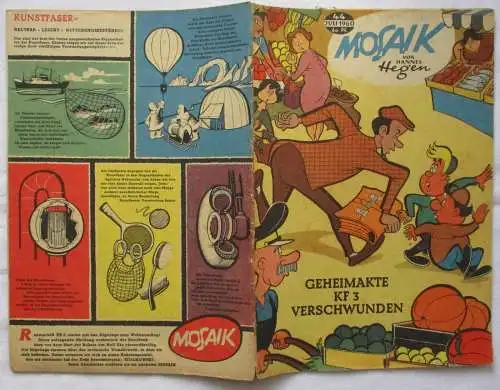 Mosaik von Hannes Hegen Digedag Nummer 44 von 1960 (107762)