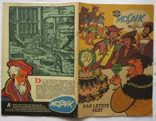 Mosaik von Hannes Hegen Digedag Nummer 50 von 1961 (106152)