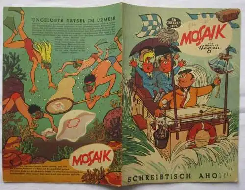 Mosaik von Hannes Hegen Digedag Nummer 56 von 1961 (102372)