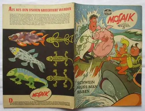 Mosaik von Hannes Hegen Digedag Nummer 57 von 1961 (106959)