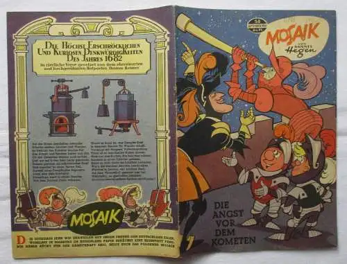Mosaik von Hannes Hegen Digedag Nummer 58 von 1961 (107892)