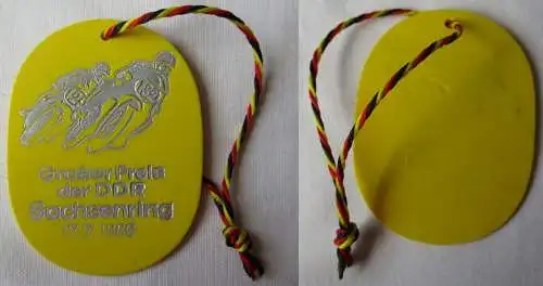 DDR Medaille Großer Preis der DDR Sachsenring 17. Juli 1966 (152275)