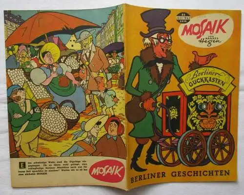 Mosaik von Hannes Hegen Digedag Nummer 80 von 1963 TOP! (106315)
