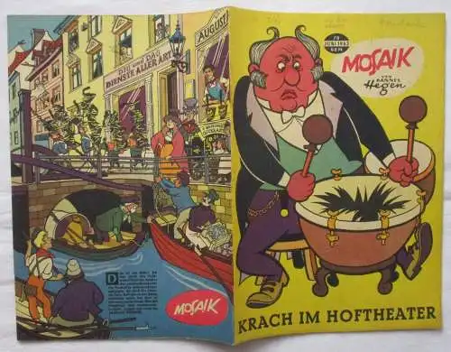 Mosaik von Hannes Hegen Digedag Nummer 79 von 1963 TOP! (102396)