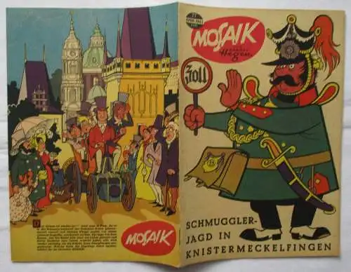Mosaik von Hannes Hegen Digedag Nummer 77 von 1963 (100888)