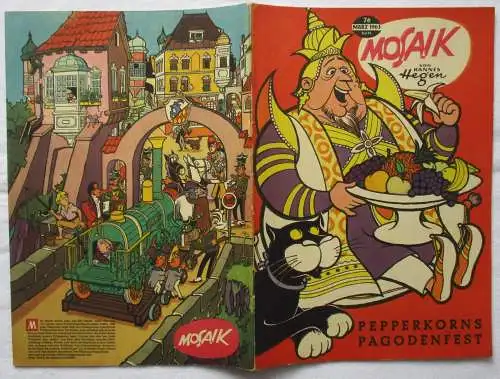 Mosaik von Hannes Hegen Digedag Nummer 76 von 1963 (105246)