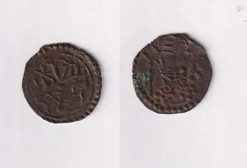 Schlesien-Liegnitz, Stadt; Kupfer Münze Heller ohne Jahr; (um 1430) ss (105124)