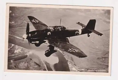 40327 Foto Ak Unsere Luftwaffe: Stuka im Angriff um 1940