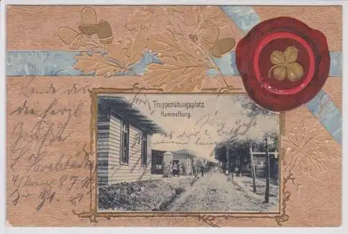 901498 Präge Ak Truppenübungsplatz Hammelburg 1903