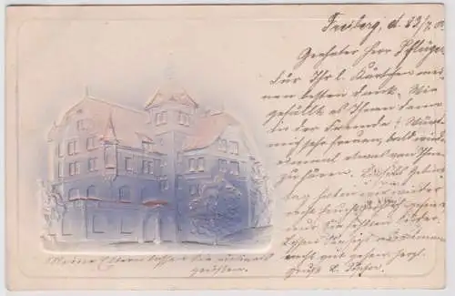 900722 Präge Ak Freiberg 1905