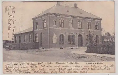 98608 Ak Frederikshavn Dänemark Elektricitetsvaeket 1905