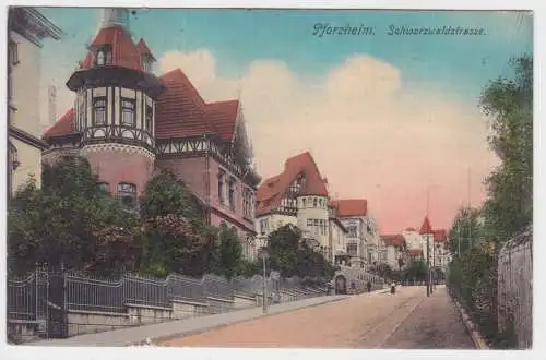 56503 Ak Pforzheim Schwarzwaldstrasse 1907