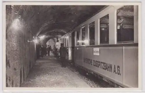 84118 Ak Bayrische Zugspitzbahn, Bahnhof Schneefernerhaus 1939