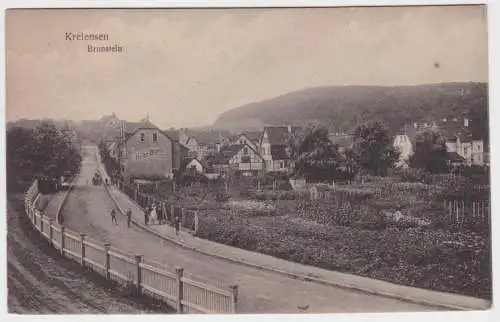 902436 Ak Kreiensen Brunstein Strassenansicht um 1920