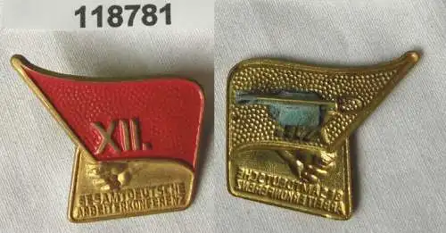 DDR Abzeichen XII.Gesamtdeutsche Arbeiterkonferenz (118781)