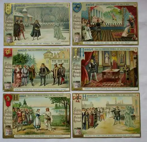 Liebigbilder Serie Nr. 500 Hamlet I (Oper von Ambroise Thomas) 1901 (5/125632)