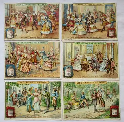 Liebigbilder Serie Nr. 519 Aus altfranzösischer Zeit 1902 (5/125643)
