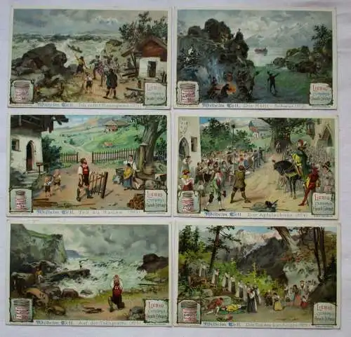 Liebigbilder Serie Nr. 517 Wilhelm Tell I 1901 (5/123450)