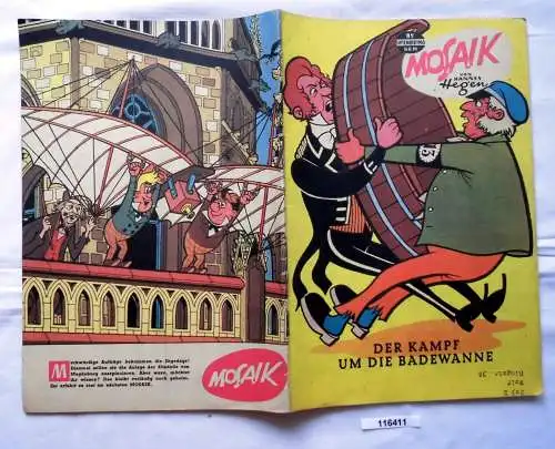 Mosaik von Hannes Hegen Digedag Nummer 82 von 1963 (116411)