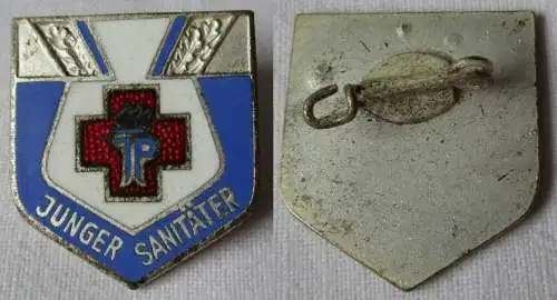 DDR Abzeichen Rotes Kreuz Junger Sanitäter in Silber (135596)