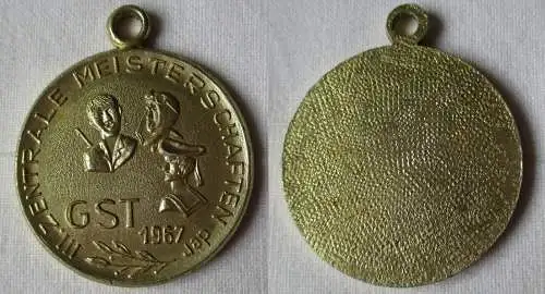seltenes DDR Abzeichen III. Zentrale Meisterschaften der GST 1967 (135227)