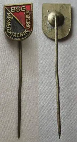 DDR Sport Anstecknadel Mitgliedsabzeichen BSG Messelektronik Dresden (150587)