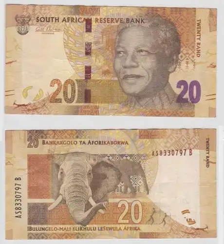 20 Rand Banknote Südafrika South African Reserve Bank 2012 (123388)