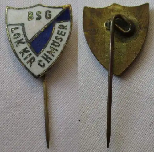 DDR Sport Anstecknadel Mitgliedsabzeichen BSG Lok Kirchmöser (155449)