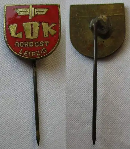 DDR Anstecknadel Mitgliedsabzeichen BSG Lokomotive Leipzig-Nordost (155499)