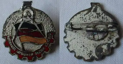 DDR NAW Abzeichen Nationales Aufbauwerk Bezirk Cottbus Silber (163075)