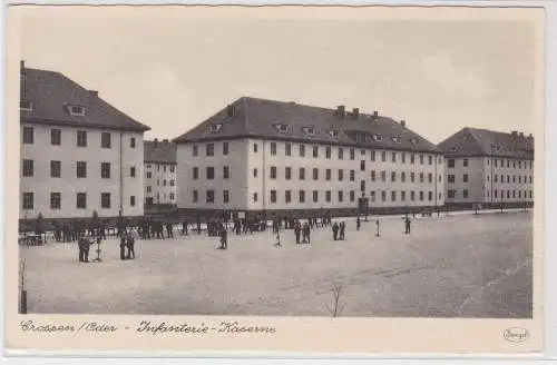 41967 AK Crossen Oder (Krosno Odrzańskie) - Infanterie Kaserne