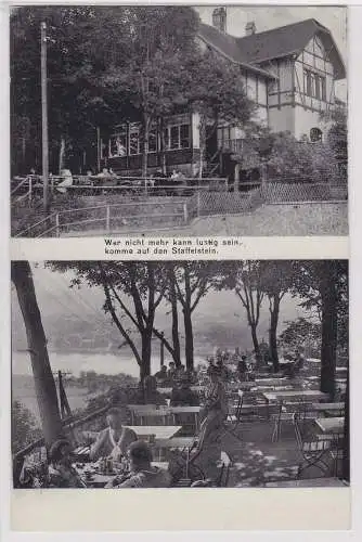 52069 AK Niederpoyritz - Gasthaus mit Gartenpartie 1939
