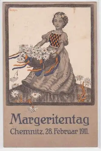 902518 AK Margeritentag Chemnitz 28. Februar 1911 - Terstegen