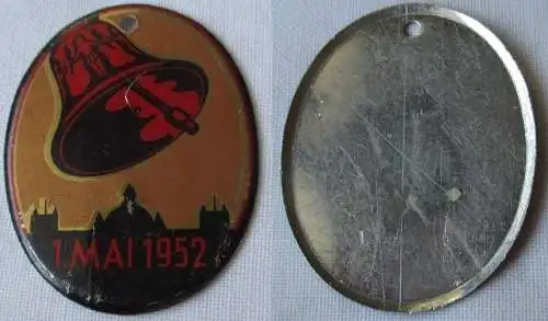 Abzeichen 1. Mai 1952 Deutscher Gewerkschaftsbund (118808)