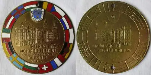 DDR Plakette Int.Motorbootrennen Großer Preis v. Elbflorenz Dresden 1962 /126201