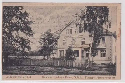 98960 AK Gruß aus Seilershof - Gast- u. Kurhaus Reinhard Scholz
