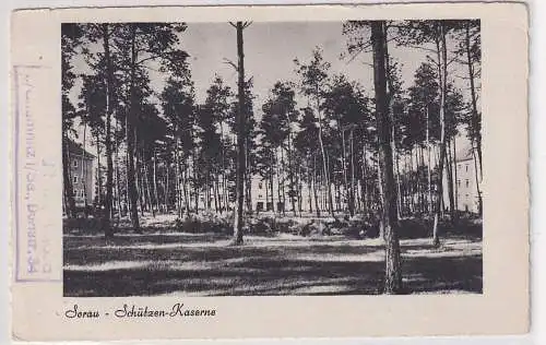 26820 Feldpost AK Sorau (Żary) - Schützen-Kaserne 1942