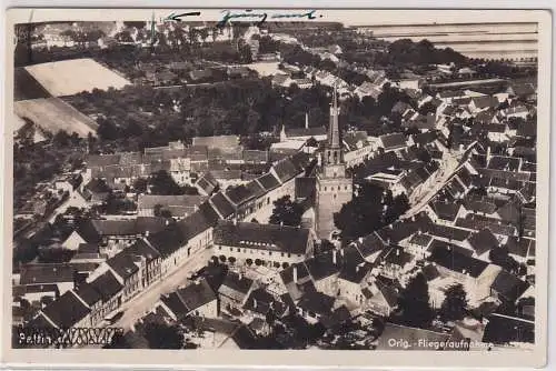 15650 Ak Prettin a.d. Elbe Original Fliegeraufnahme um 1930