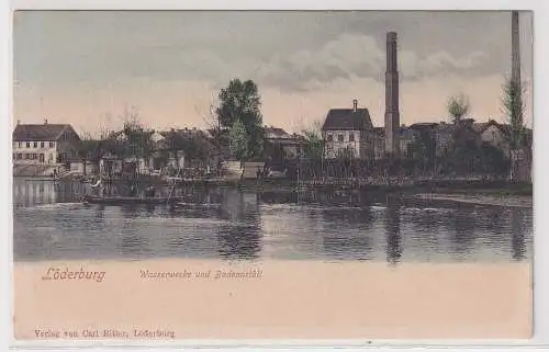 31268 Ak Löderburg - Wasserwerke und Badeanstalt um 1900