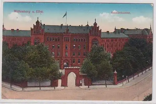 36349 Feldpost AK Wittenberg an der Elbe - Kavalierkaserne 1915