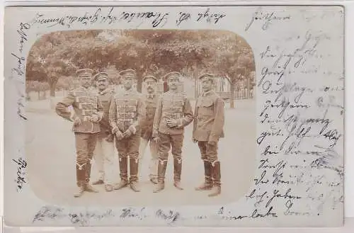 72402 Foto AK Soldatenkarte Truppenübungsplatz Zeithain 1904