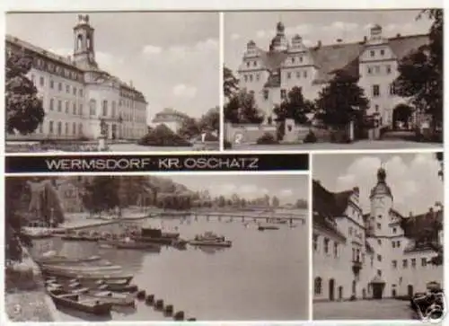 04769 Mehrbild Ak Wermsdorf Kreis Oschatz 1977