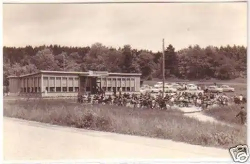 02639 Ak Gaststätte Pöhler Talsperre bei Plauen 1968