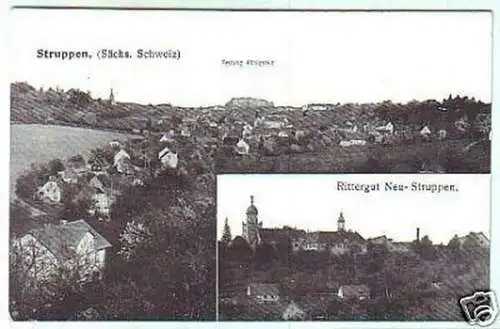 19383 Mehrbild Ak Rittergut Neu Struppen um 1930