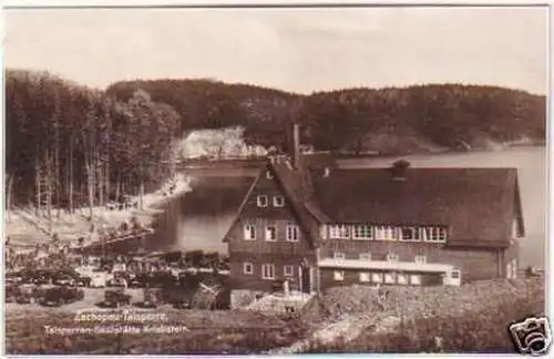 24900 Ak Zschopau Talsperre Gaststätte Kriebstein 1935