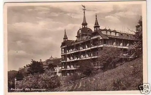 21671 Ak Radebeul Bilz Sanatorium 1937