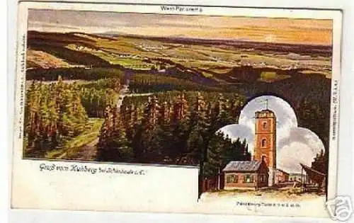 09528 Ak Gruß vom Kuhberg bei Schönheide i.E. um 1920